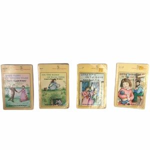 Vintage Lot Of 4 Laura Ingalls Wilder 1971 Harper
